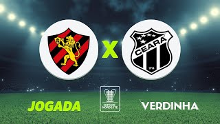 SPORT 2 X 1 CEARÁ  COPA DO NORDESTE  10042024 [upl. by Hemminger]