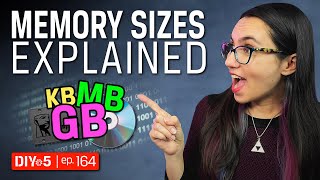 Bits and Bytes 💾 Data Storage Measurements Explained – DIY in 5 Ep 164 [upl. by Biernat804]