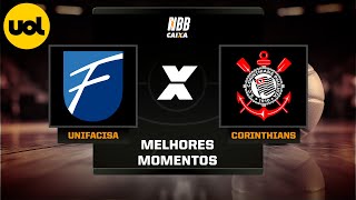 NBB CAIXA MELHORES MOMENTOS UNIFACISA 76 X 75 CORINTHIANS [upl. by Postman]