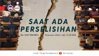 Youth Service GKKK Malang quotSaat Ada Perselisihanquot  Ev Lim Hendra  14 Januari 2024 [upl. by Pauwles]