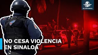 Continúa la violencia en Sinaloa suman 23 días de disputa entre “Mayos” y “Chapitos” [upl. by Fagaly865]