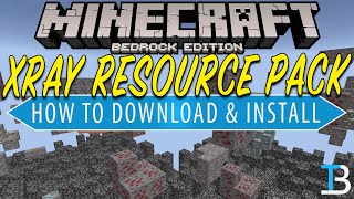 XRay Resource Pack for Minecraft Bedrock Edition  How To Get XRay in Minecraft Bedrock [upl. by Johann408]