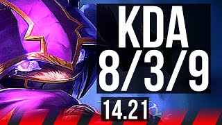 KENNEN vs GRAGAS TOP  839  EUW Challenger  1421 [upl. by Godewyn]