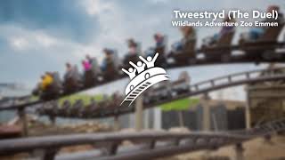 Tweestryd The Duel  Wildlands Adventure Zoo Emmen  Theme Park Music [upl. by Emorej]