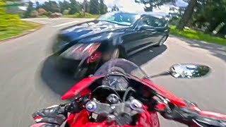 12 MINUTES OF CRAZY AND UNBELIEVABLE Motorcycle Moments [upl. by Rolyt123]