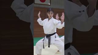 This Karate Girl Learns Okinawa Karate Kata [upl. by Dugan]