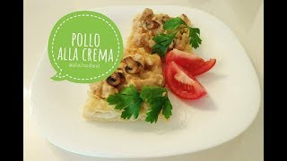 Pollo Alla Crema Ricetta con pasta sfoglia I Afas foodland it [upl. by Fates278]