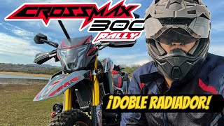 🔥 ¡NUEVA CrossMAX 300 RALLY 🔥 Prueba A FONDO ¿Doble Radiador 😱 JaddMotos [upl. by Buote320]