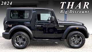 Mahindra 3 Door Thar Discount 2024  Features  Price  Mileage  Interior  Exterior [upl. by Guilbert]