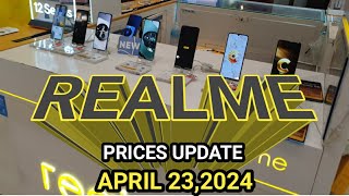 REALME PRICES UPDATE Note50C51C53C55C67REALME11125G125G12PRO5G [upl. by Ellehcram]