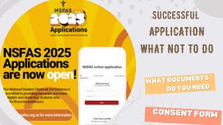 What gets your application declined for NSFAS2025 application tips [upl. by Niran]