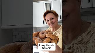 Receta de Rosquillas de Naranja [upl. by Acissev]