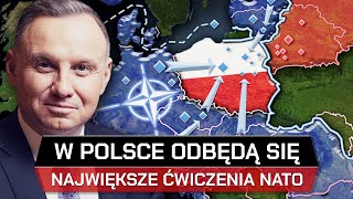 Największe ćwiczenia w historii NATO będą w POLSCE  Konflikt z Rosją [upl. by Lleoj]