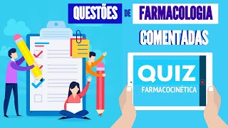 QUIZ DE FARMACOLOGIA  QUESTÃO DE FARMACOCINÉTICA [upl. by Keslie]