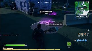 Caretakers footprint At Catty Corner Location  Fortnite [upl. by Crescin]