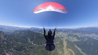 Gleitschirmflug mit der Insta360 Kössen 2019 [upl. by Sholley]