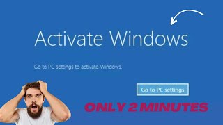 How to Active windows go to settings to active Active windows [upl. by Bramwell]