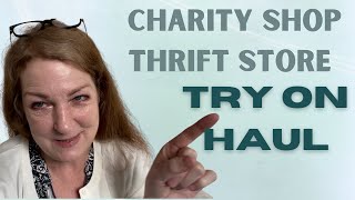 Charity Shop Thrift Store Try On Haul [upl. by Akialam]