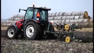 HATTAT A110 ploughing with PRIVAT ROTO 430 [upl. by Armillda]