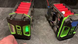 How to revive a quotdeadquot Greenworks lithium ION battery  save a couple hundred bucks [upl. by Edmee230]