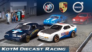 Buick vs Porsche vs Volvo KotM4 T112 Qualifying Round [upl. by Ecirtac]