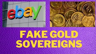 i bought a fake gold sovereign from Ebay [upl. by Ecart306]