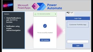 Powerapps Notifications Part 1  Alert Window  Message Box Alternatives [upl. by Atinad331]