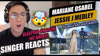 Mariane Osabel receives a standing ovation with a Jessie J medley  The Clash 2021  SINGER REACTION [upl. by Eimmij]