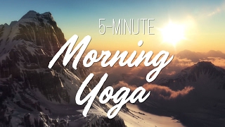 5Minute Morning Yoga [upl. by Aldercy]