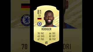 Rudiger FifaFC evolution [upl. by Etnom]