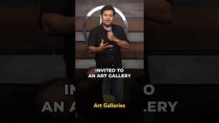 Art Galleries 😂 standupcomedy indianstandupcomedy [upl. by Nwahsan546]