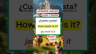 CUANTO CUESTA EN INGLES  FRASES CORTAS [upl. by Zoe]