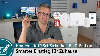 Smarte Sicherheit Zuhause  Das Homematic IP Set Sicherheit BILD nach Installation vorgestellt [upl. by Evers]