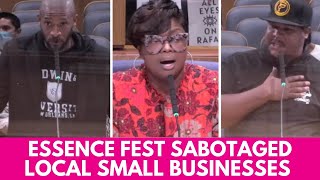 FED UP Residents CONFRONT City as Essence Fest SABOTAGE Small New Orleans Businesses with SHUTDOWNS [upl. by Purse]