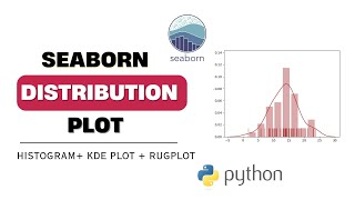 Seaborn Distribution Plot  Histogram KDE Plot RUG Plot  Data Visualization [upl. by Revolc]