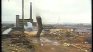 Fred Dibnah fells a factory chimney [upl. by Pena941]