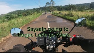 Saysain going to Bagac lets go ride [upl. by Rubie]