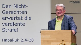 Den NichtGerechten erwartet die verdiente Strafe [upl. by Noled676]