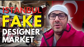 Istanbul Turkiye FAKE Designer MARKET Spree [upl. by Northrop]