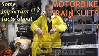 Important things about MOTORBIKE RAIN SUITS  Onroadbike [upl. by Notanhoj]