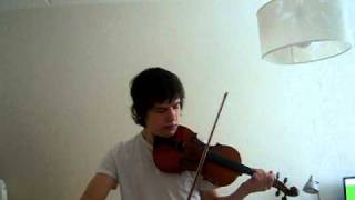 Chopins Tristesse op 10 no 3  Violin solo [upl. by Elly]