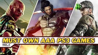 AAA PS3 Games You NEED In Your Collection Vol 1 [upl. by Kirbee]