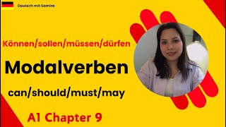 Modalverben im Präsens  A1 chapter 9 [upl. by Atinaej]