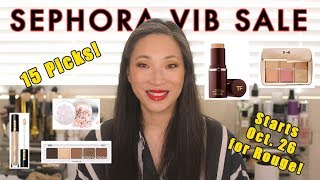 Sephora VIB Sale  Fall 2018  15 Picks [upl. by Tnemelc]