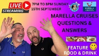 LIVE STREAM ANYTHING MARELLA CRUISES Q amp AS livestream marellacruises questionsandanswers [upl. by Leid686]