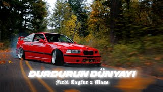 Ferdi Tayfur x Mass  DURDURUN DÜNYAYI 4K Remix Video proddriplyrs [upl. by Huggins]