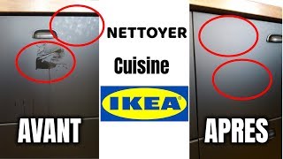 Nettoyer ma CUISINE IKEA 🖤 Noir mat [upl. by Hedaza736]