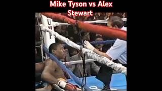 Mike Tyson vs Alex Stewart 1 KO Ronde 1shorts [upl. by Zane]