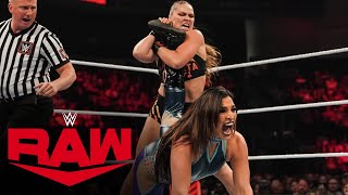 Raquel Rodriguez battles Ronda Rousey Raw highlights June 26 2023 [upl. by Alah13]