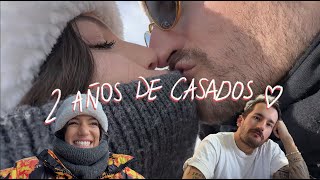 VLOG 22  Celebramos nuestro 2do ANIVERSARIO DE CASADOS con RICKY 🥺💘 [upl. by Sidnac]